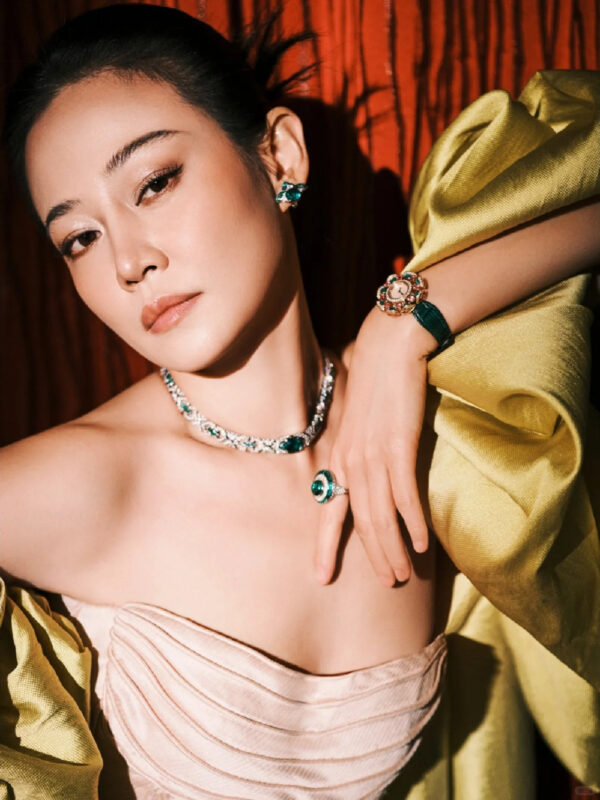 #191 Elegant green women's necklace with a fashionable and high-end feel - Image 7