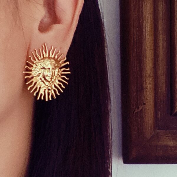 #316 Retro and High-end glass earrings - Image 13