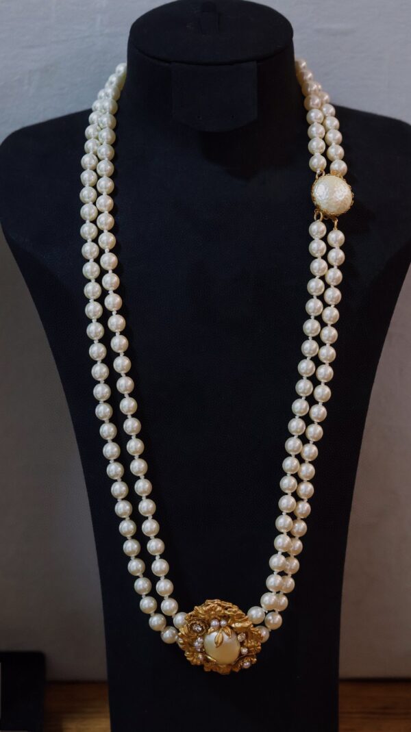 #311 Fashionable and High-end retro Pearl Necklace - Image 5