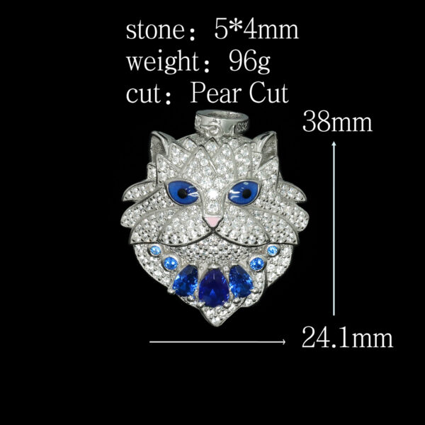 #171 Cute cartoon cat-shaped Pendant necklace - Image 4
