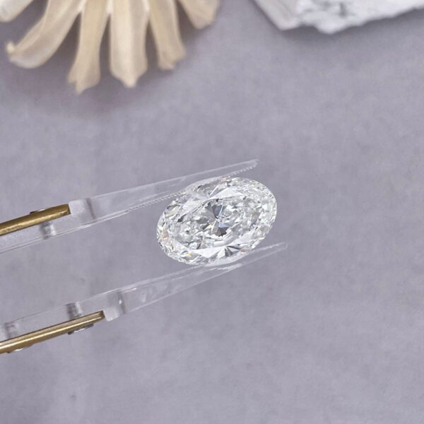 43# 10-carat lab-grown diamond, CVD non-color-changing laboratory lab-grown diamond - Image 3