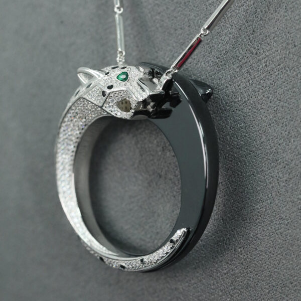 #170 Pendant chain, all 925 silver gold-plated necklaces, versatile girls' necklaces - Image 7