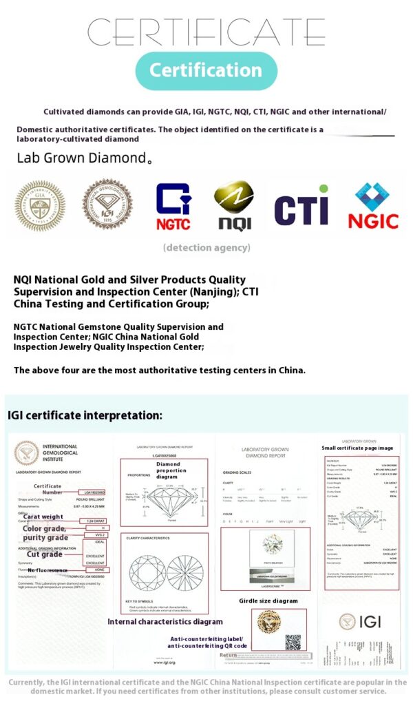 40# lab-grown diamond, oval egg-shaped rough diamond, CVD/HPHT/IGI - Image 8