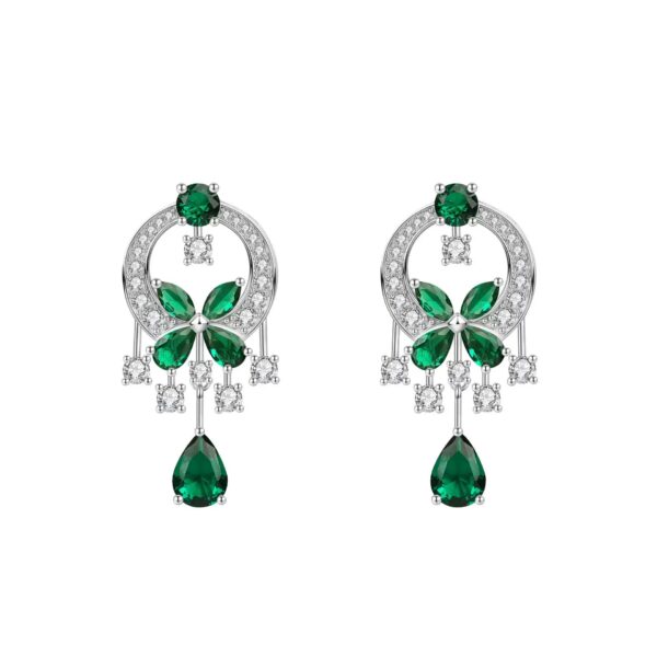 #280 New S925 Silver Butterfly Necklace and Earrings - Image 12