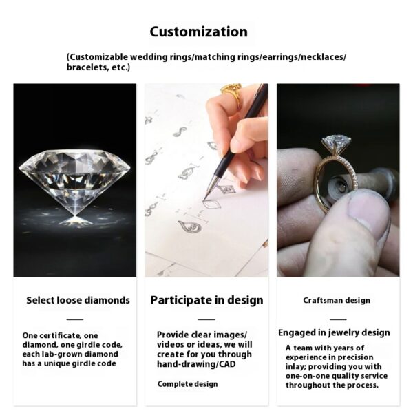 43# 10-carat lab-grown diamond, CVD non-color-changing laboratory lab-grown diamond - Image 9