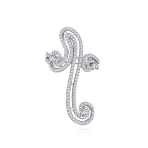 #200 S925 Silver ring Exaggerated Ring for girls