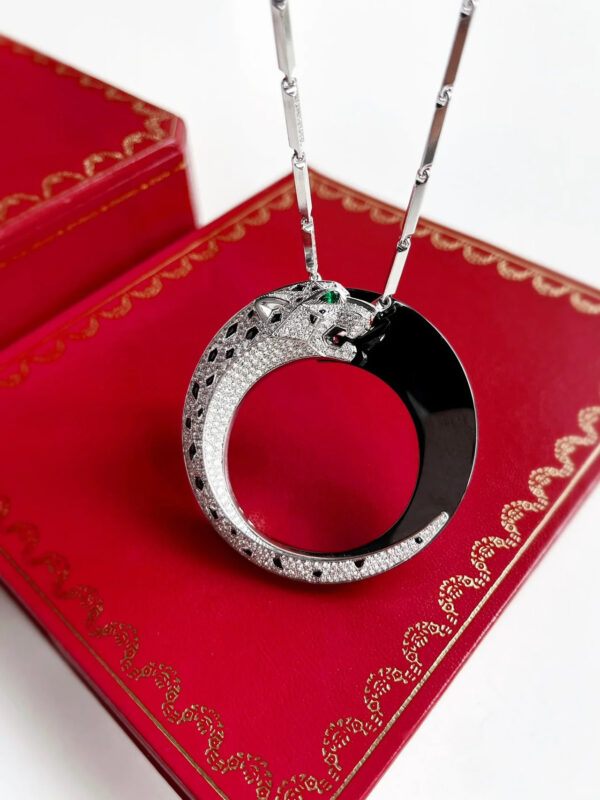 #170 Pendant chain, all 925 silver gold-plated necklaces, versatile girls' necklaces - Image 5