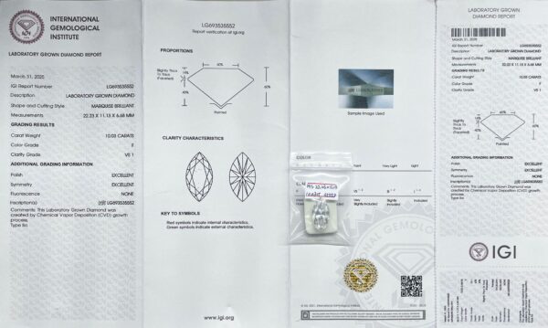 38# 7.05 carat VS1 clarity, pink Asche lab-grown diamond, lab-grown diamond - Image 16