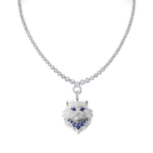 #171 Cute cartoon cat-shaped Pendant necklace