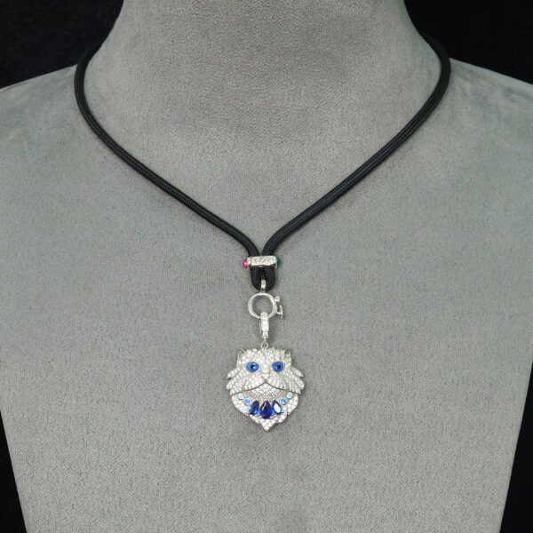#171 Cute cartoon cat-shaped Pendant necklace - Image 3