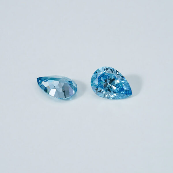 46# 5.0-5.99CT blue lab-grown diamond rose-cut lab-grown diamond - Image 4