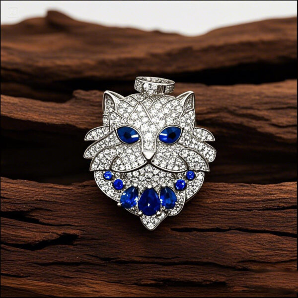 #171 Cute cartoon cat-shaped Pendant necklace - Image 9