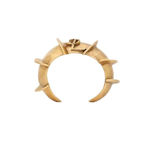 335#European and American retro fashion three-dimensional heavy industry design letter geometric opening bracelet runway vintage bracelet - Image 13