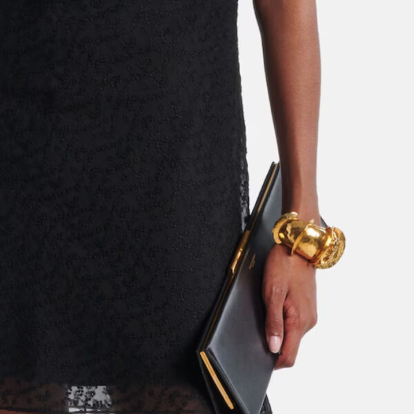 335#European and American retro fashion three-dimensional heavy industry design letter geometric opening bracelet runway vintage bracelet - Image 4