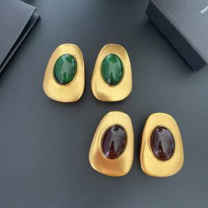 #490 Fashionally Sophisticated Exaggerated Retro Geometric Irregular Ear Hooks