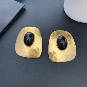 #492 Fashionally Sophisticated Exaggerated Retro Geometric Irregular Ear Clip