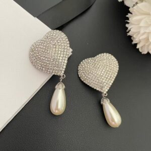 #496 Exclusive High-Class Pearl Ear Hooks - Simple Style, Fashionable Earrings