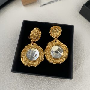 #463 Retro and Fashionable High-Style Woven Crystal Ear Pliers